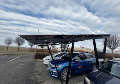 NOVINKA! Solární přístřešky na klíč