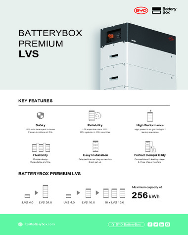 Technický list Premium LVS